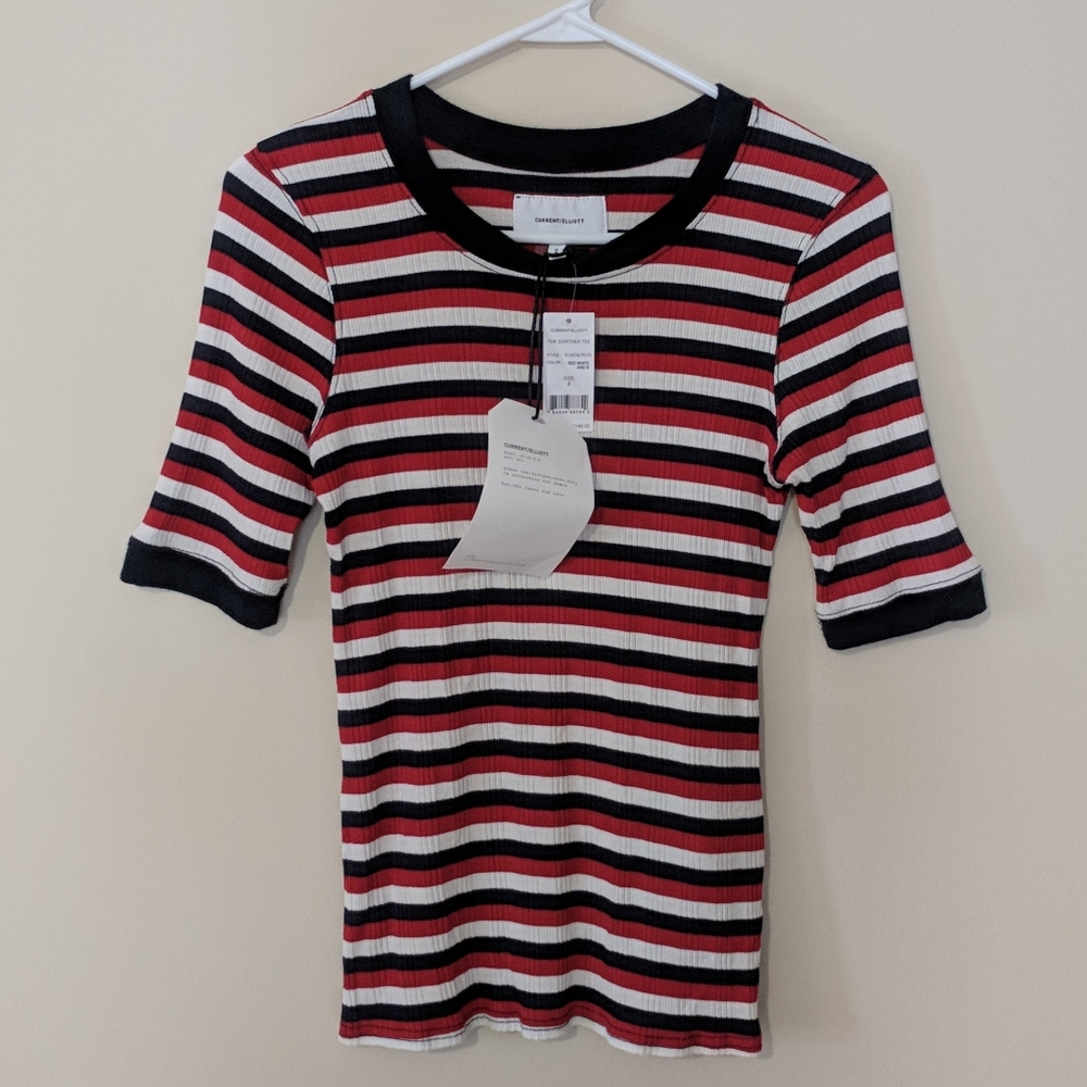 NWT Current/Elliott Dorthea tee, size 2